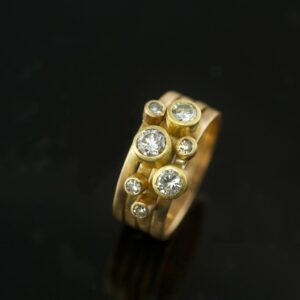 14k-18k-recycled-gold-heirloom-diamonds-custom-wedding-vk-designs
