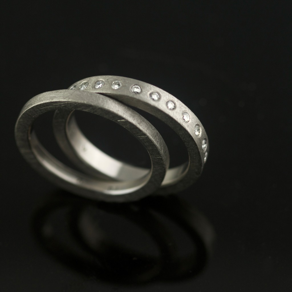 Palladium-recycled-wedding-set-satin-diamonds-custom-rings-vk-1024x1024