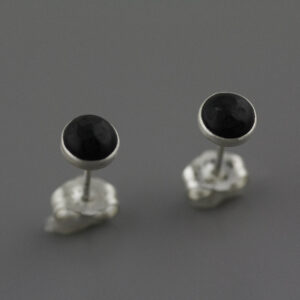 obsidian earrings